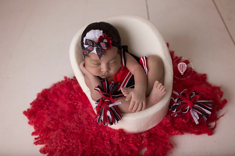 Chicago Cubs Baby Headband Chicago Cubs Newborn Headband Great Baby Photo Prop Chicago Cubs Headband