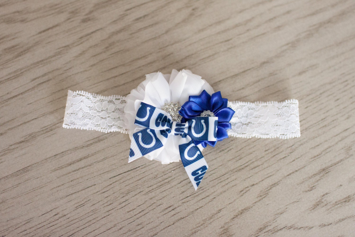 Indianapolis Colts Headband Colts Baby Heaband Colts Girls Etsy