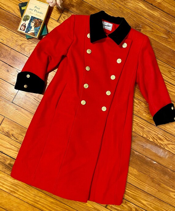 Vintage Rothschild Red and Black Military / Sgt Pe