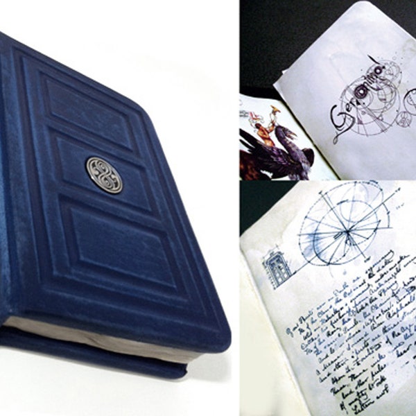 Doctors Tardis Diary  Custom Replica Prop FULLY ILLUSTRATED