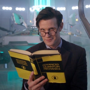 Doctor Who Quantum Mechanics book Prop Replica book