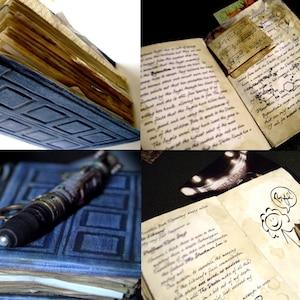 Doctor Who River Song Diary Prop Replica, volledig geïllustreerd