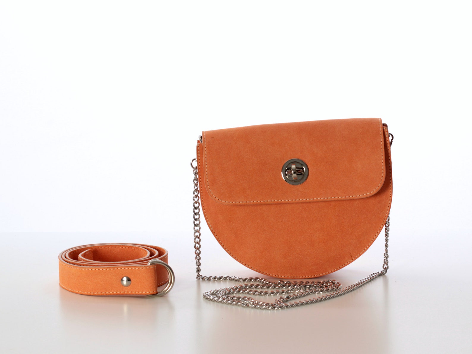 Leather Belt Bag Women Leather Waist Bag Convertible Bag Etsy