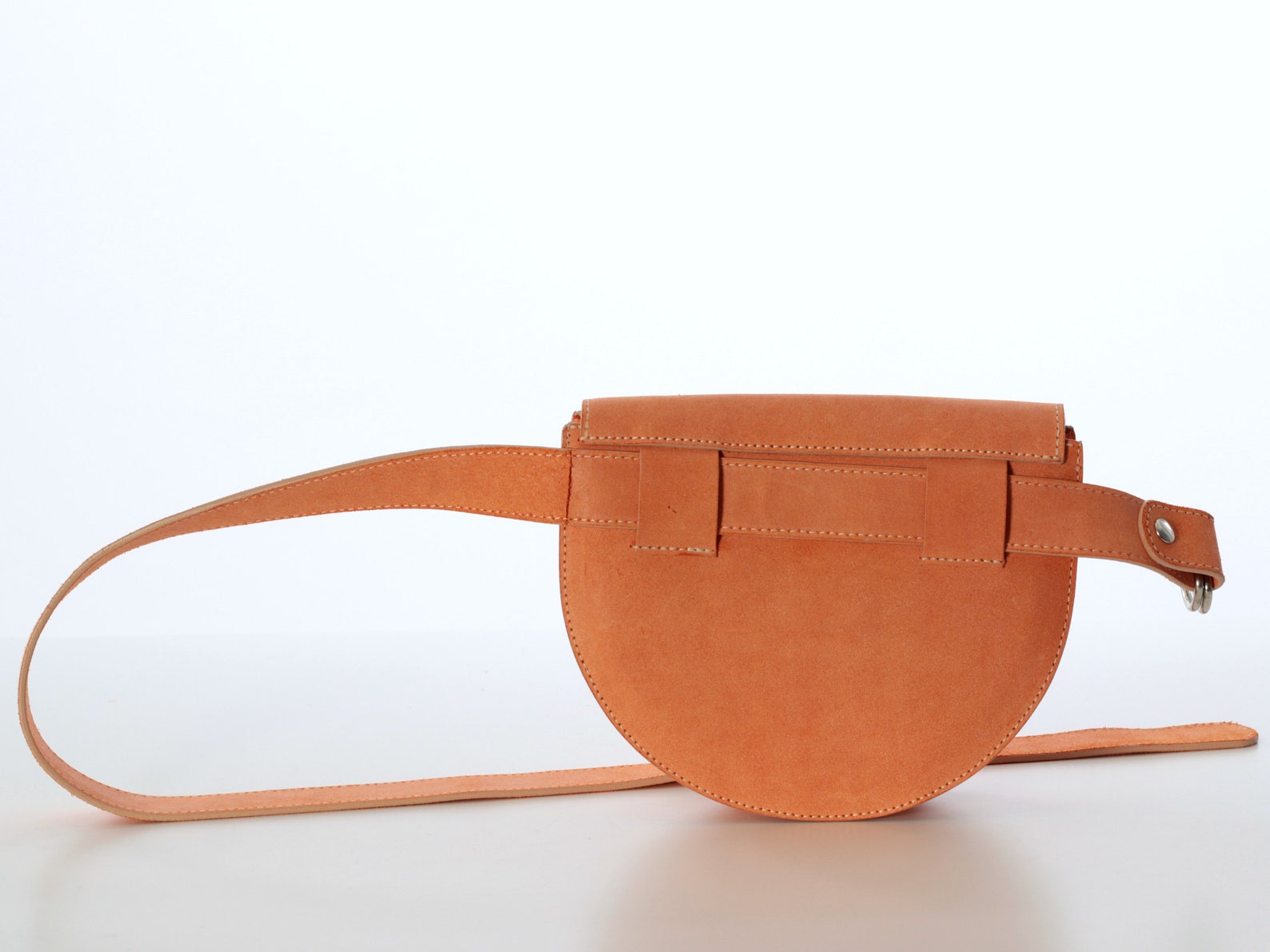 Leather Belt Bag Women Leather Waist Bag Convertible Bag Etsy