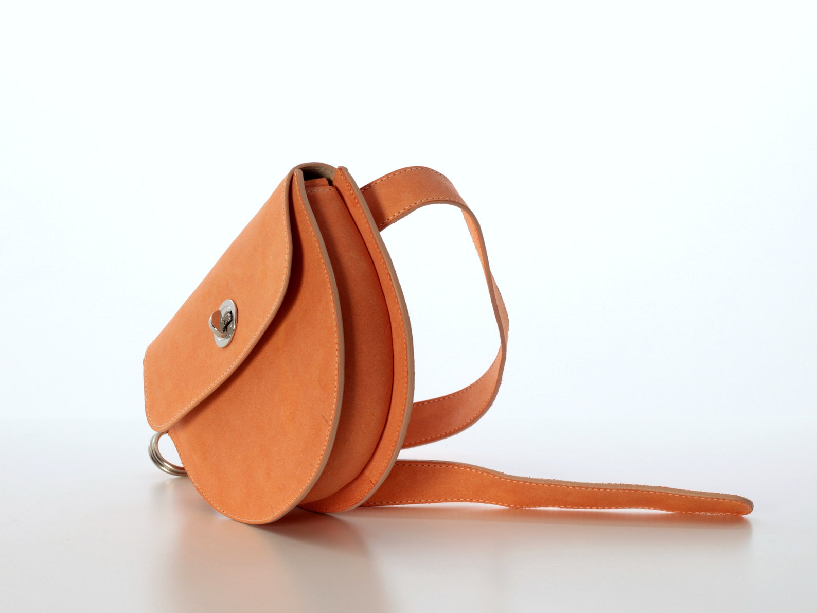 Leather Belt Bag Women Leather Waist Bag Convertible Bag Etsy