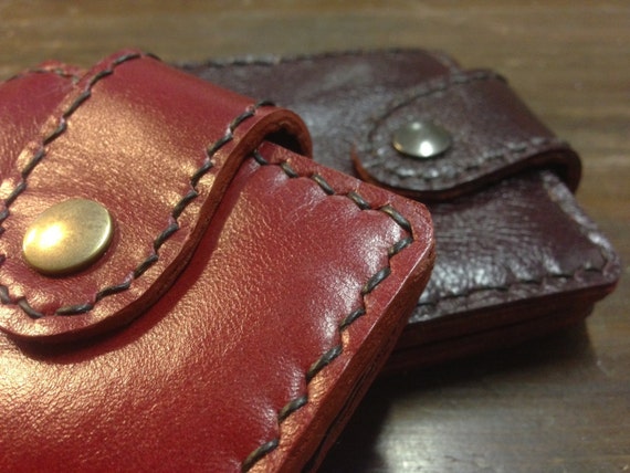 Items similar to Mens Leather Wallet on Etsy