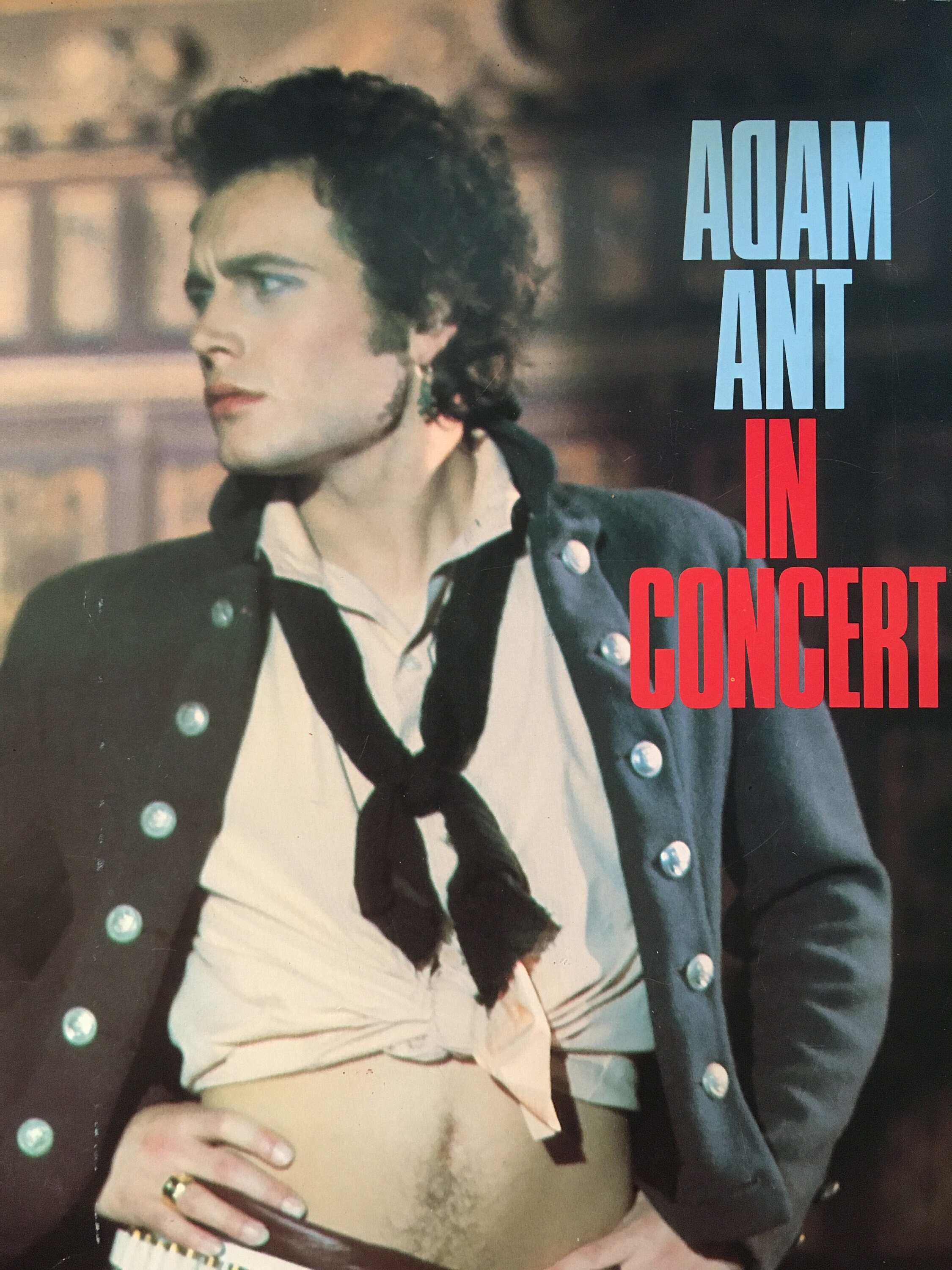 Adam Ant Tour Book 1982 Mint Condition Etsy