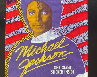 Michael Jackson sticker 1984