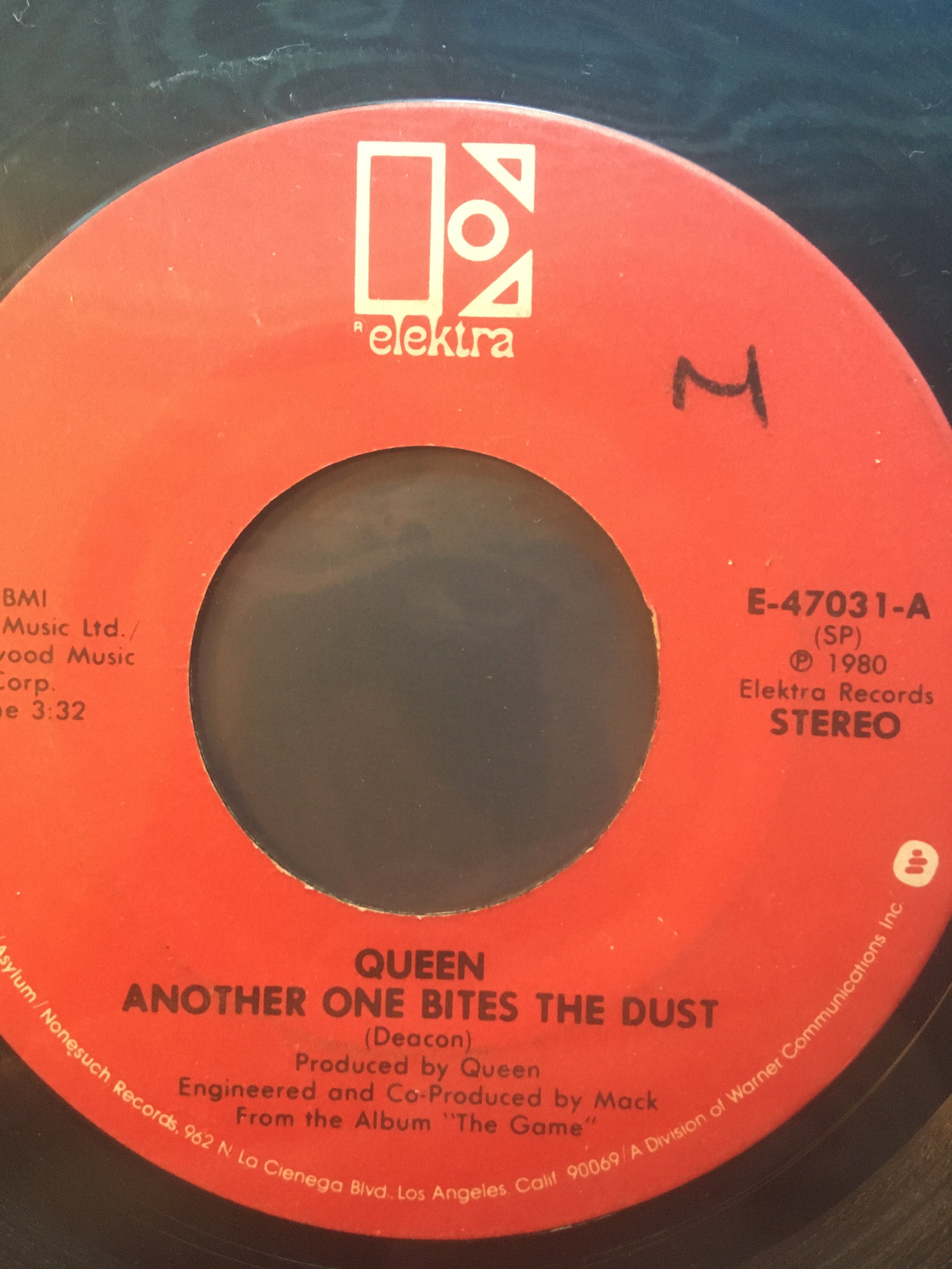 Another One Bites The Dust [Vinyl record Single 7]
