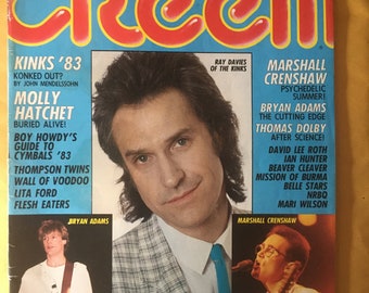 CREEM music magazine may 1983