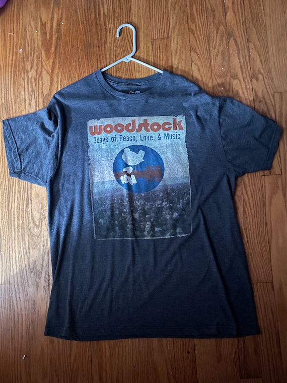 Woodstock concert t shirt xl