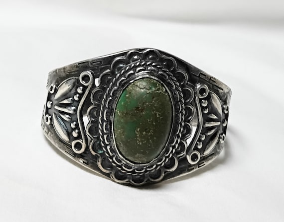 Rare Vintage Native American Navajo Cerrillos Turquoise Sterling Silver Horseshoe Ring Old Rare Vintage Native American Navajo Cerrillos Turquoise Sterling Silver Horseshoe Ring Old