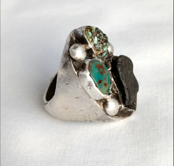 Native American Green Turquoise Blue Turquoise Nu… - image 3