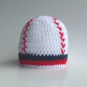 Baby Baseball Hat Crochet Pattern Photo Prop Boy Baseball Hat Baby Baseball Beanie Crochet Baseball Hat Newborn Baseball Hat Baseball Cap