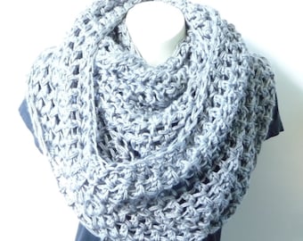 Crochet Infinity Scarf Pattern Crochet Cowl Scarf Pattern Mobius Scarf Loop Eternity Scarf Crochet Pattern Crochet Circle Scarves Pattern