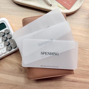 Inserti/segnaposto per buste di categoria personalizzata A6 (personale)