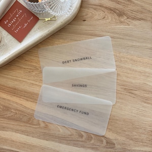 A6 (Personal) | Custom Category Envelope Inserts/Placeholders