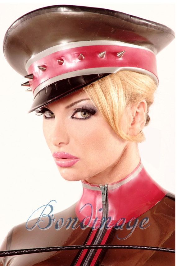 Latex military cap Clearance