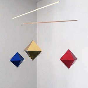 Montessori Octahedron Mobile