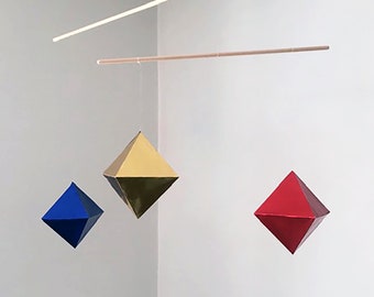 Montessori Octahedron Mobile