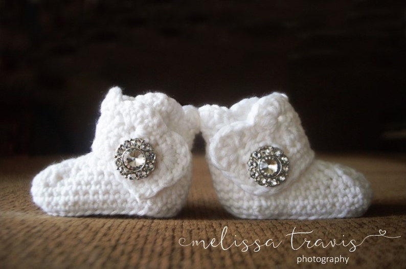 Baby Crochet Booties image 1