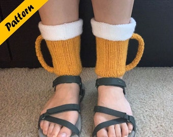 PATTERN Bierstein Legwarmers Knitting/Crochet