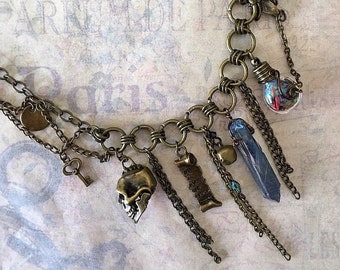 Fairie Relics - Charm Necklace/Choker