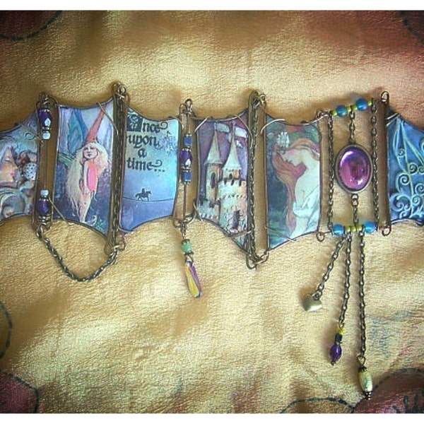Collage Cuff - Pixie Land