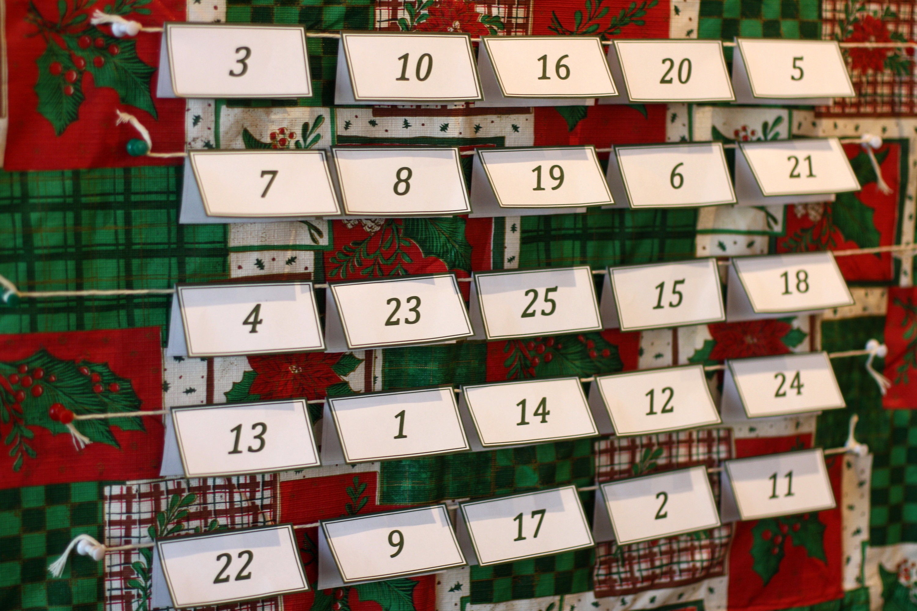 Luke 211 Advent Calendar Printable PDF Download Etsy