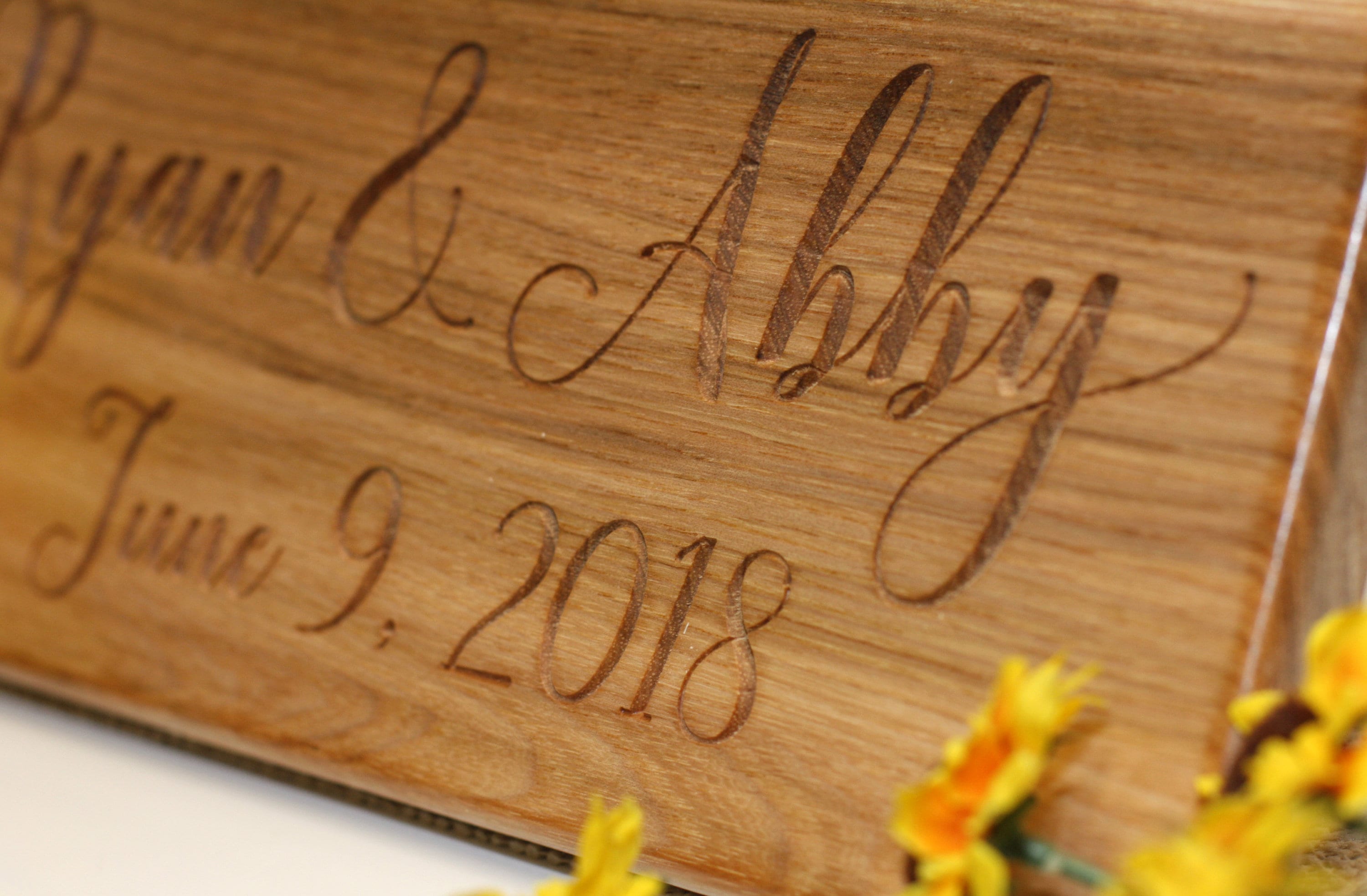 Custom Engraved Wooden Sign Natural Wood | Etsy