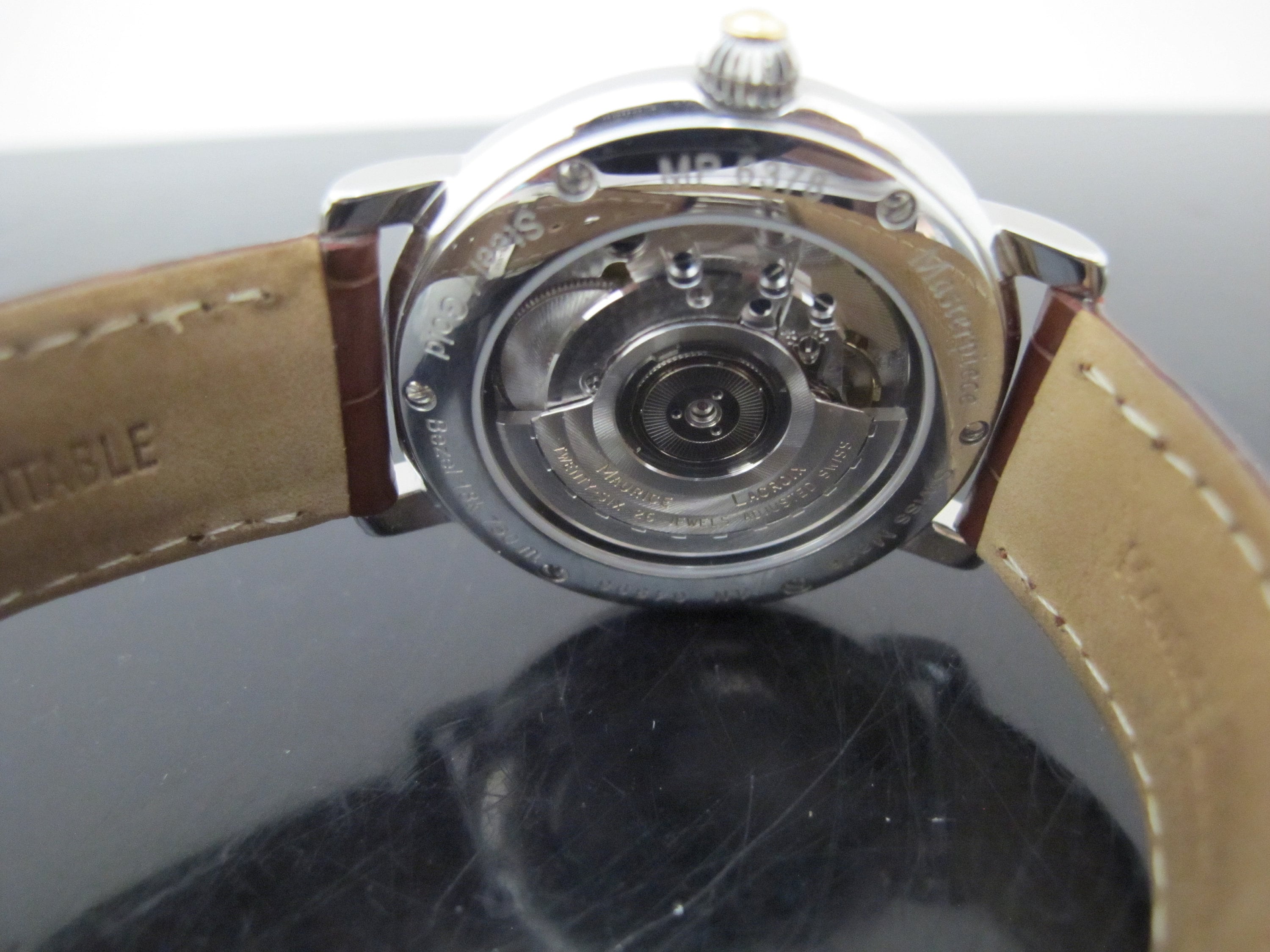 メルコさま専用 MAURICE LACROIX Switzerland Masterpiece Grand Guichet 18k Gold