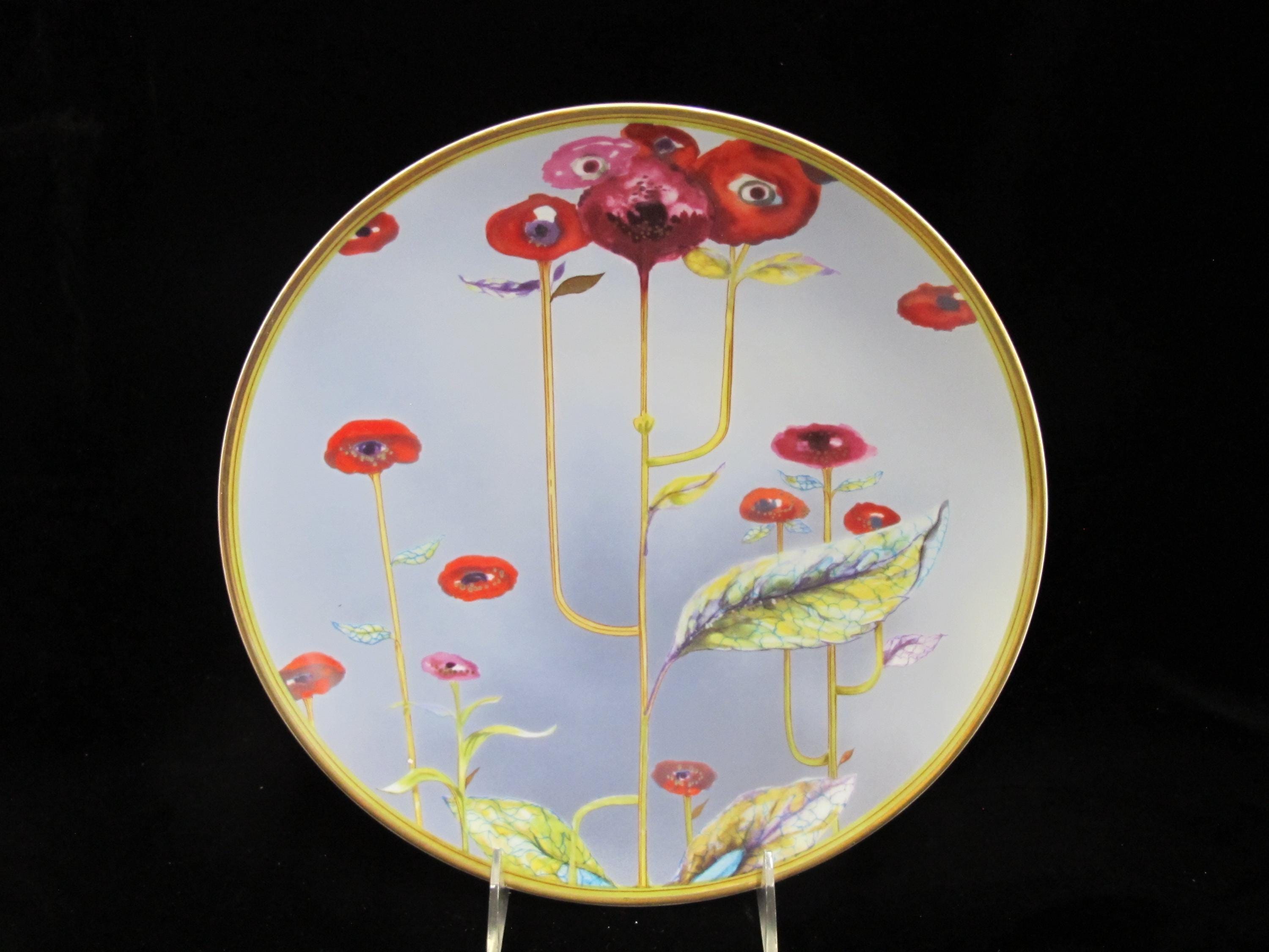 1890年　wedge wood Camellia イングランド 色絵 大皿 Josiah Wedgwood and a plateful of Green Frogs | The Garden History