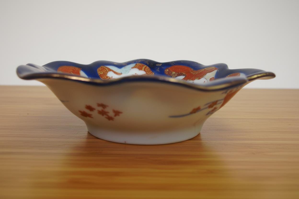 九谷焼 赤青金図 蓮華文 小物入れ 茶碗セット - Etsy 日本