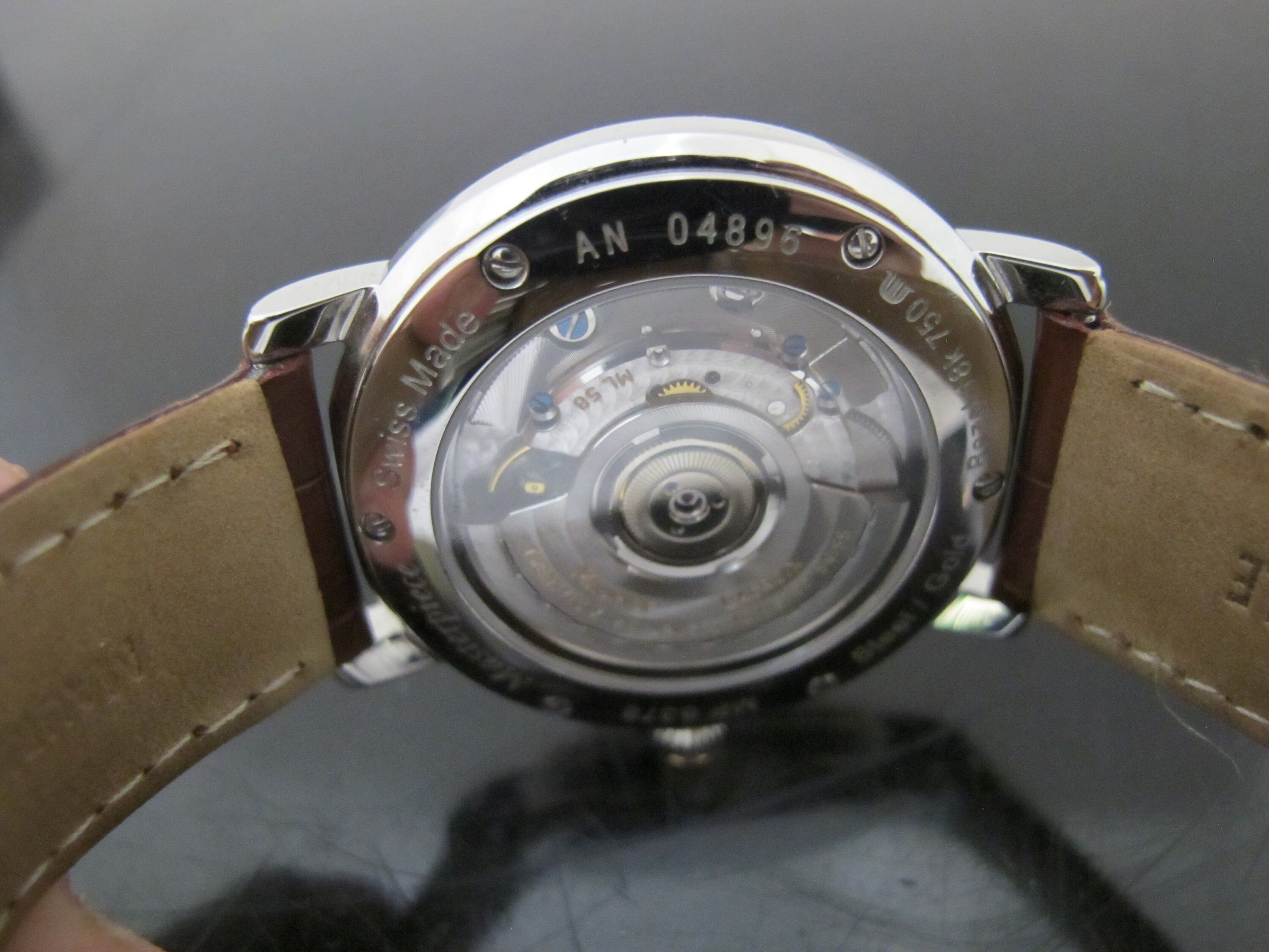 MAURICE LACROIX Switzerland Masterpiece Grand Guichet 18k Gold