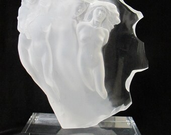 Frederick HART Acrylic LIGHT WHISPERS Signed Limited Female Nude Art Sculpture