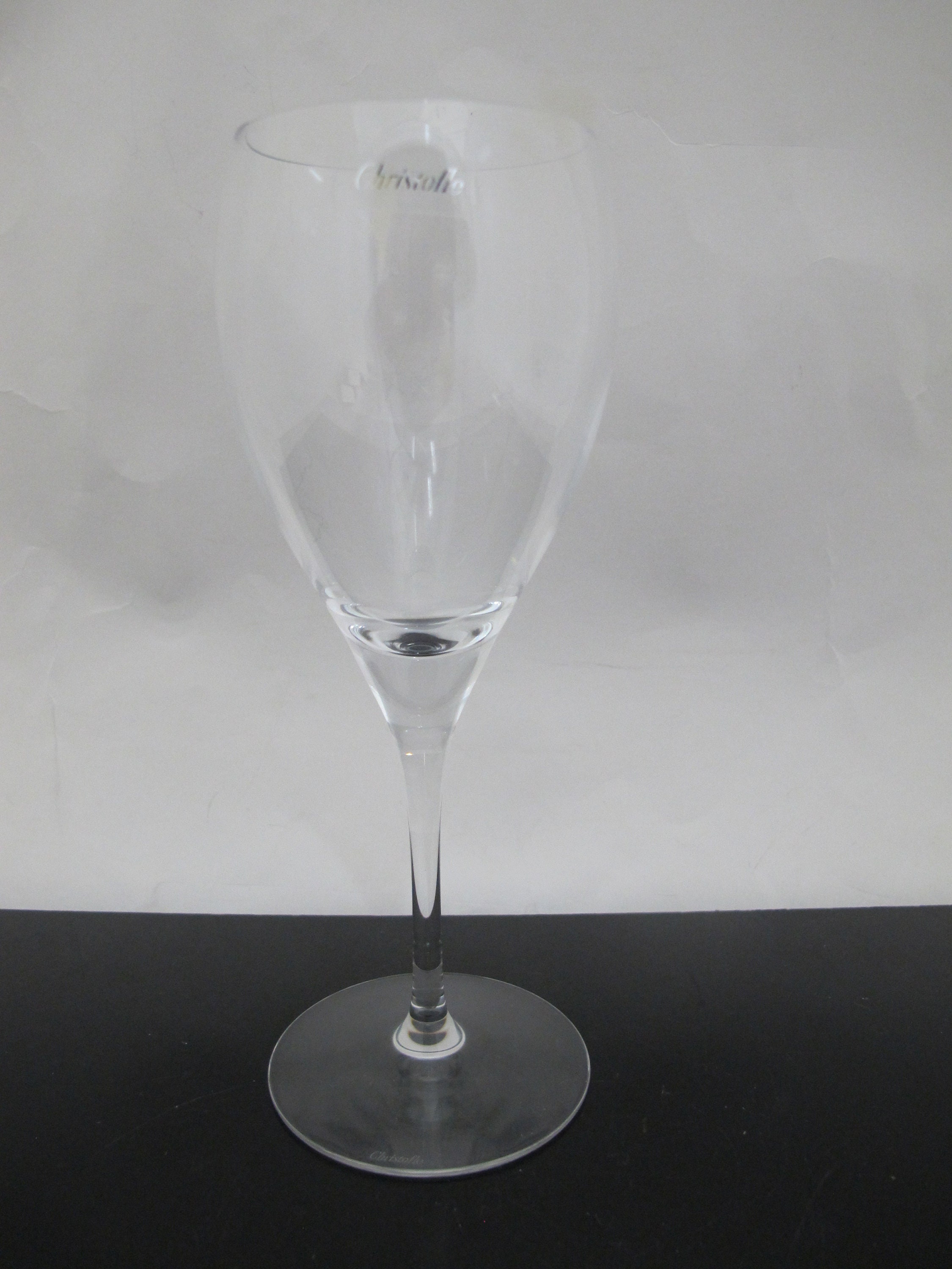 Christofle - White Wine Crystal Glasses - Set of 2 - Iriana