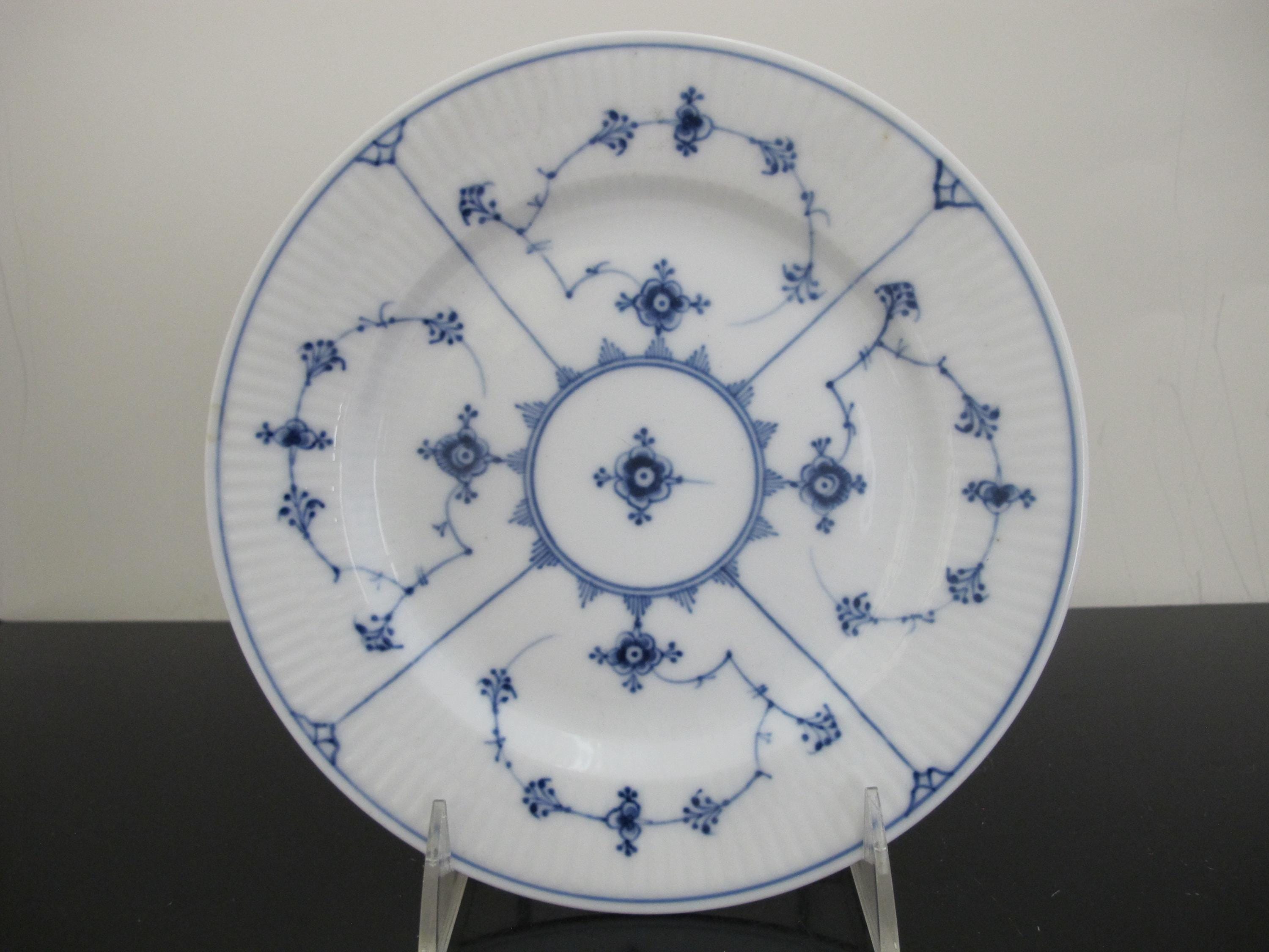 ロイヤルコペンハーゲン 179 デンマーク プレーンブルーフルーテッド 7