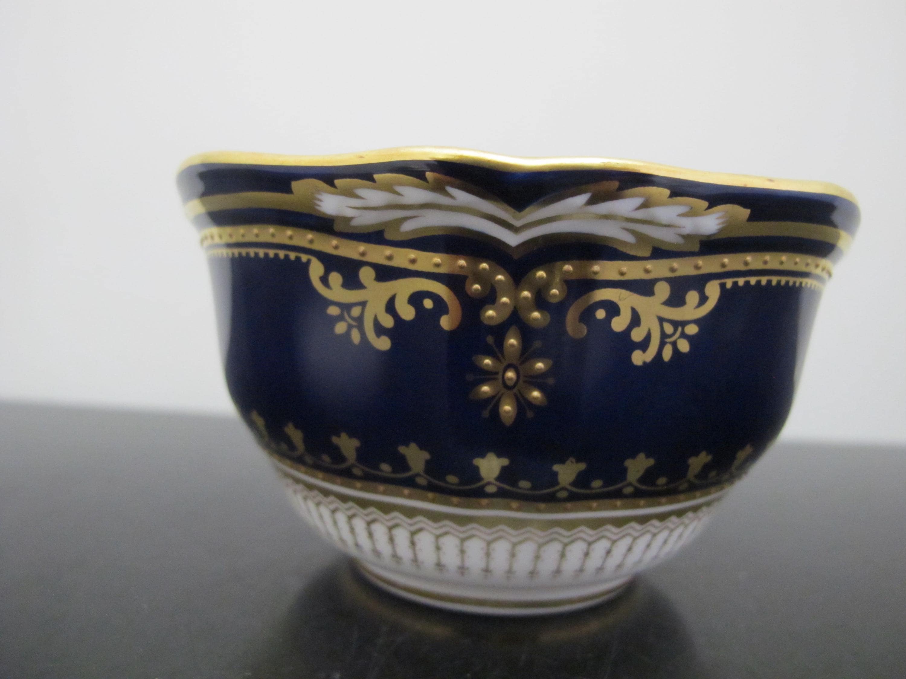 SPODE ランカスター コバルトブルー R8950 ゴールドギルト ファイン