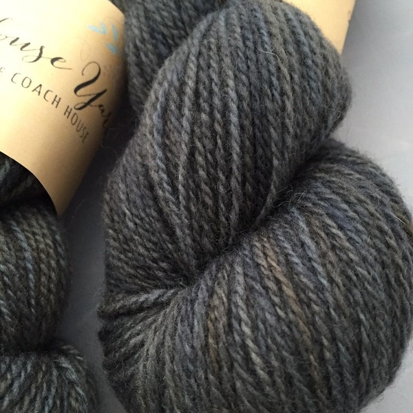 Cinders colour 100% British Falkland Corriedale.