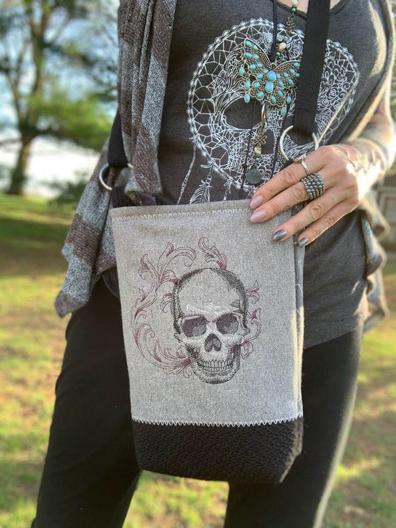 Skull handbag uk sale