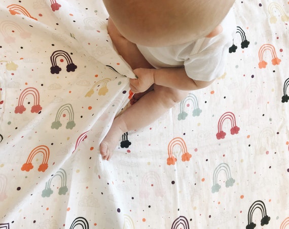 etsy muslin swaddle