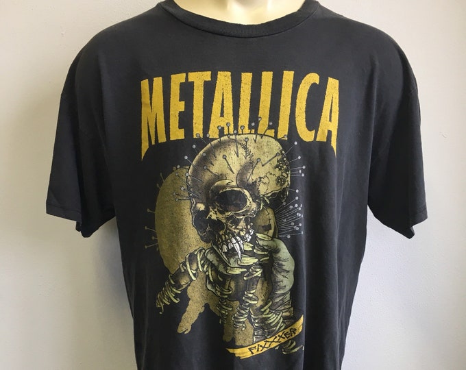 Vintage METALLICA Shirt 90s Tour FIXXXER Rare Original - Etsy