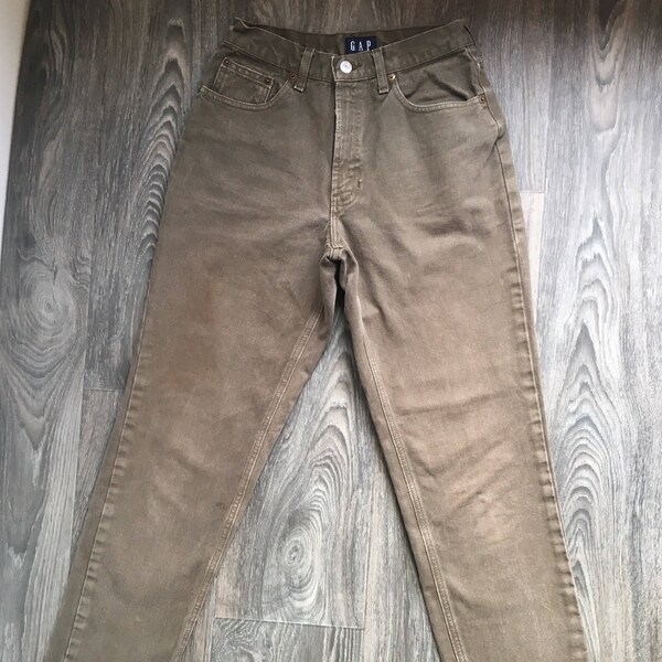 JEAN DENIM VINTAGE ANTIQUE Taille 32 - Boot Cut Usé - Made In USA - Occasion Rare