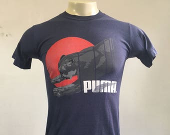 80s PUMAフットボールシャツ USA製 PUMA 80s FOOTBALL SHIRT SOCCER JERSEY VINTAGE WHITE MENS sz