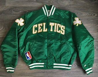 Late 1980s Brad Lohaus Game Worn Boston Celtics Warmup Jacket., Lot  #43110