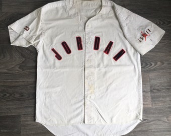 jordan button down jersey