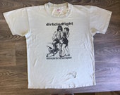 DirtClodFight Tshirt Vintage 90s DCF Portland Band Rare Unique Shirt Single Stitch Usa Made Obscure Tee XL