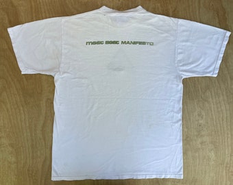 ミート・ビート・マニフェスト Meat Beat Manifesto Tシャツ Meat Beat Manifesto Preowned Medium Band T-shirt - Etsy