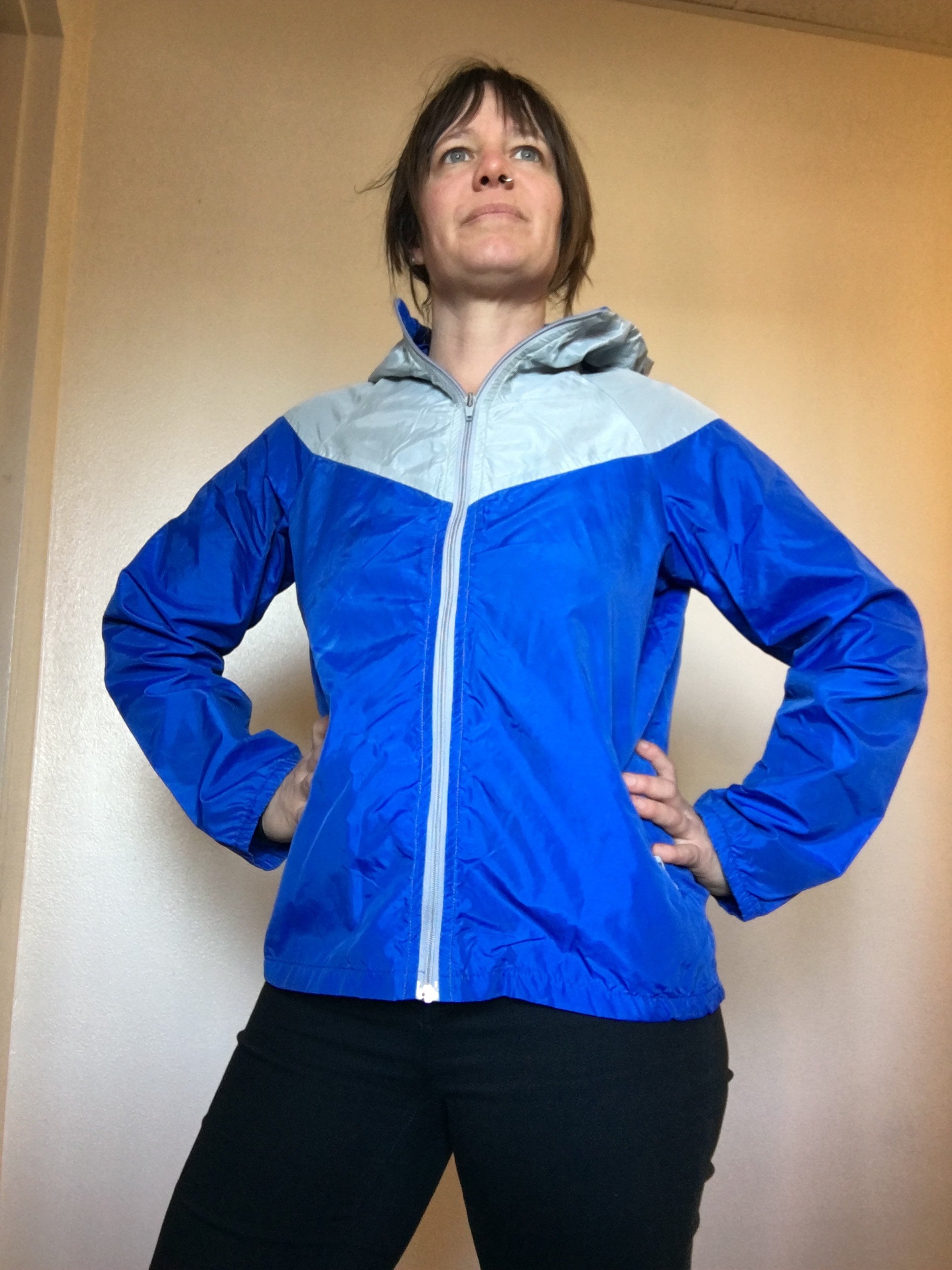 Nike Windbreaker 70s Vtg Anorak Hooded Nylon Jacket Full Zip
