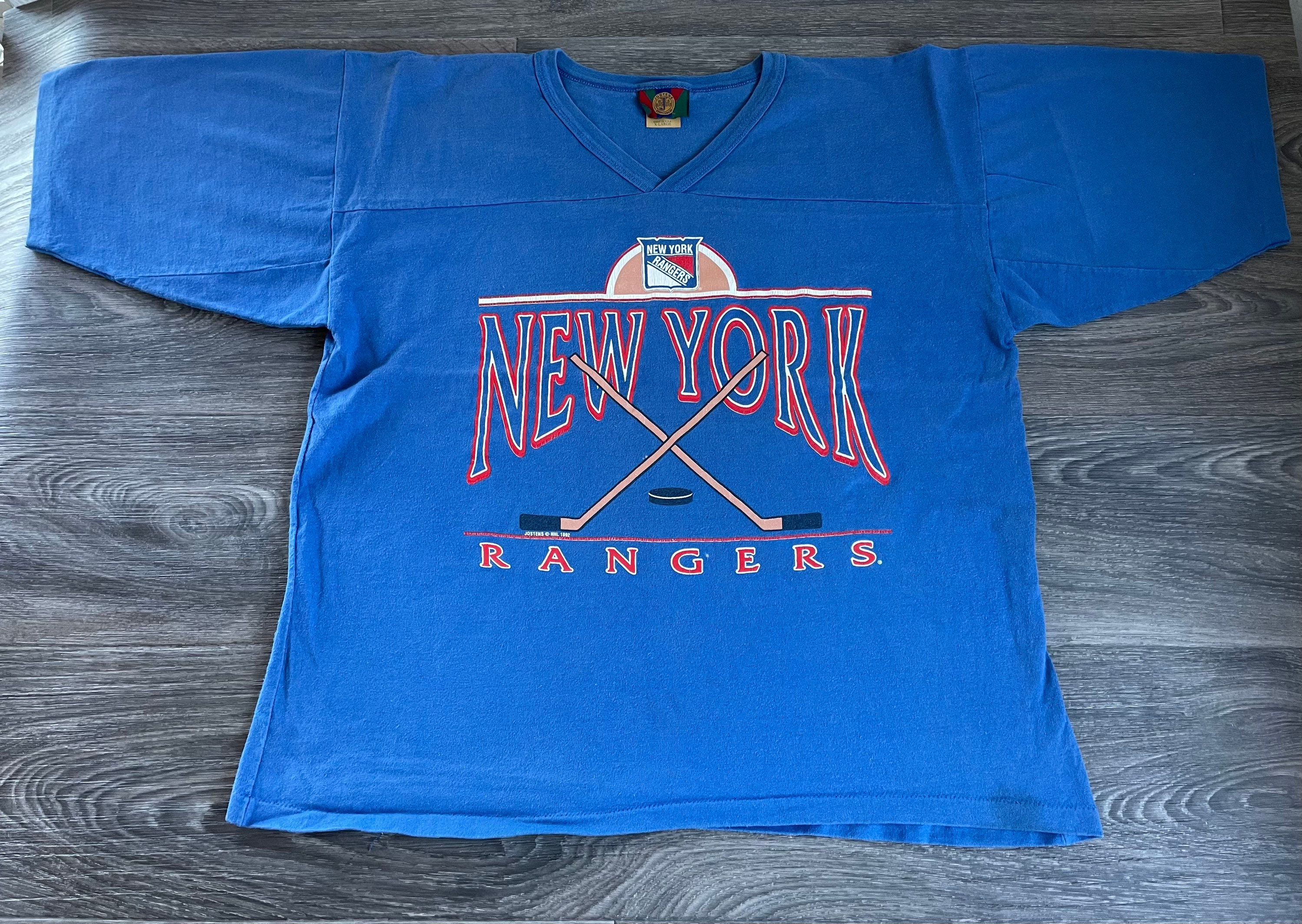 VINTAGE NHL NEW YORK RANGERS TEE SHIRT 1996 SIZE LARGE – Vintage